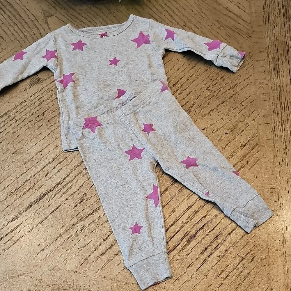 Carter's Long Sleeve Pj Set 6 Month